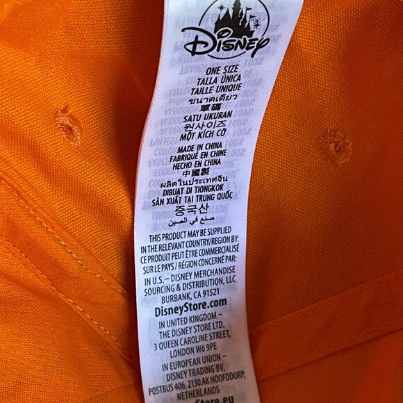 Disney Halloween Baseball Cap Mickey’s Pumpkin Patch Jack-o’-Lantern Hat - Picture 3 of 5